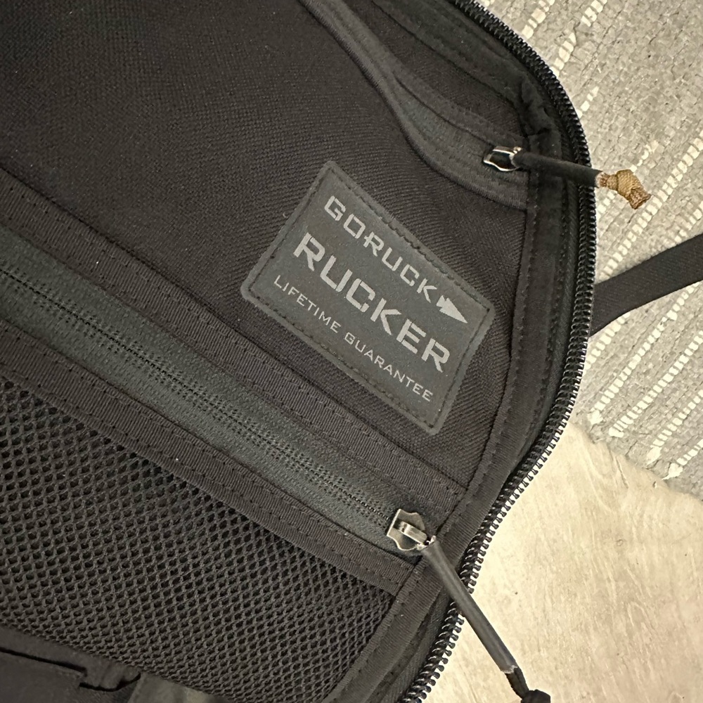 Go Ruck bag used only twice.